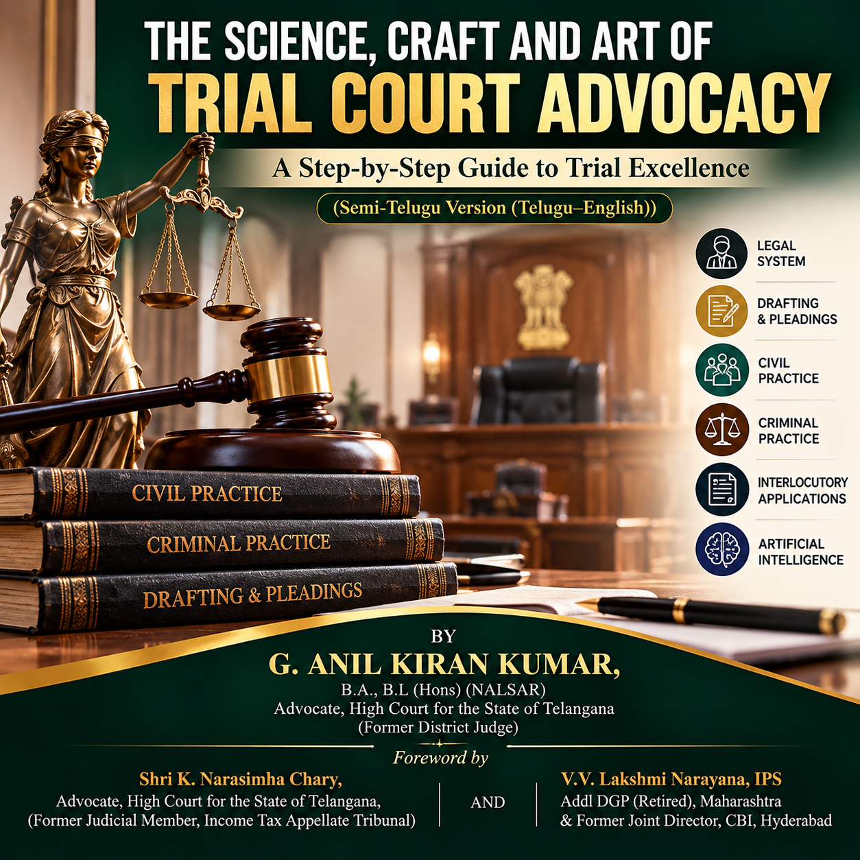 The Science, Craft & Art of Trial Court Advocacy (Telugu Version)